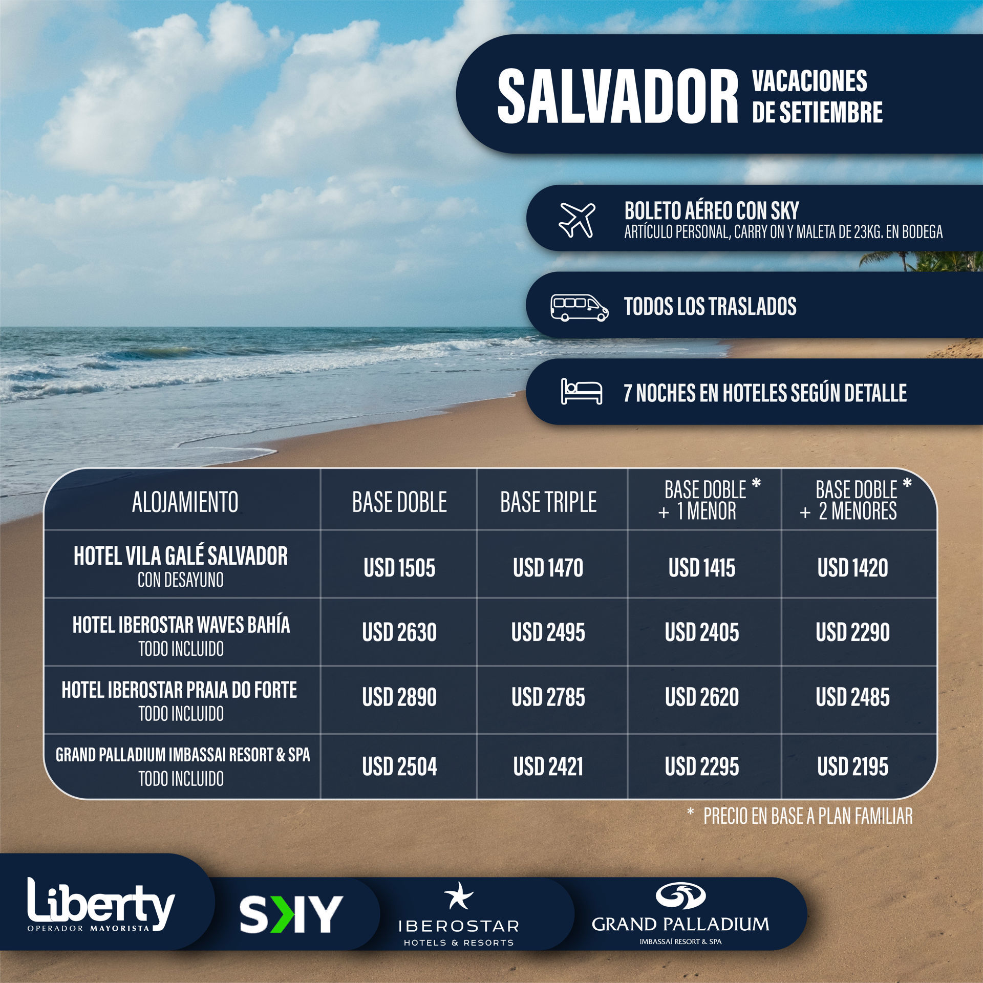 Imagen de SALVADOR - Vacaciones de setiembre