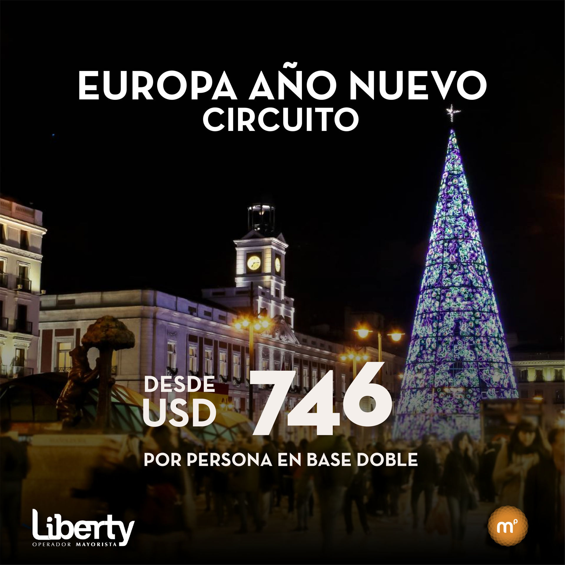 Imagen de Circuito: Europa año nuevo