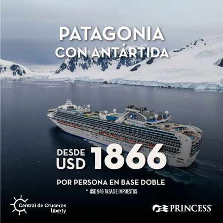Imagen de Patagonia con Antártida - Salida 23/01/2027