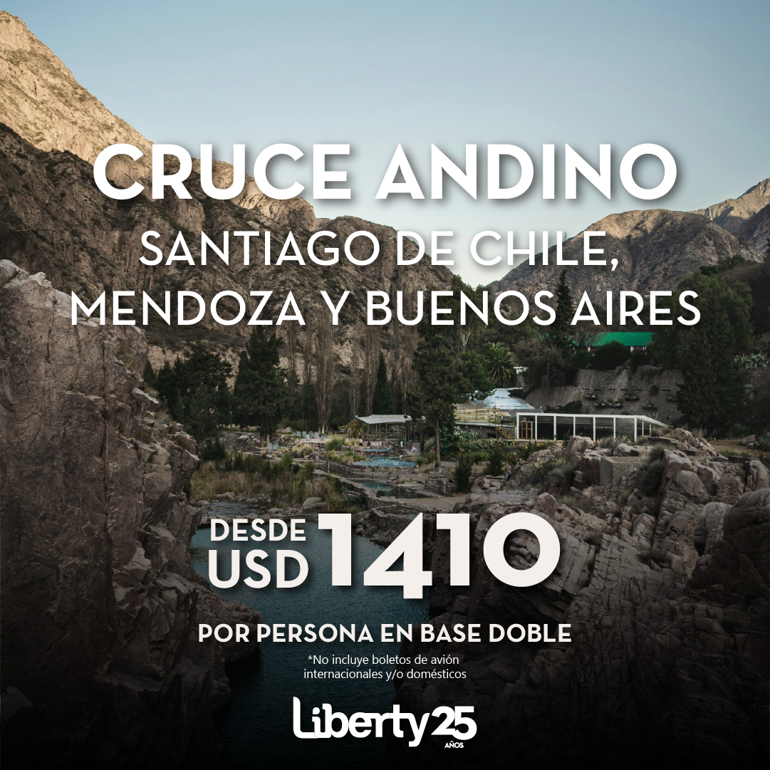 Imagen de Cruce Andino-Santiago de Chile, Mendoza y Buenos Aires