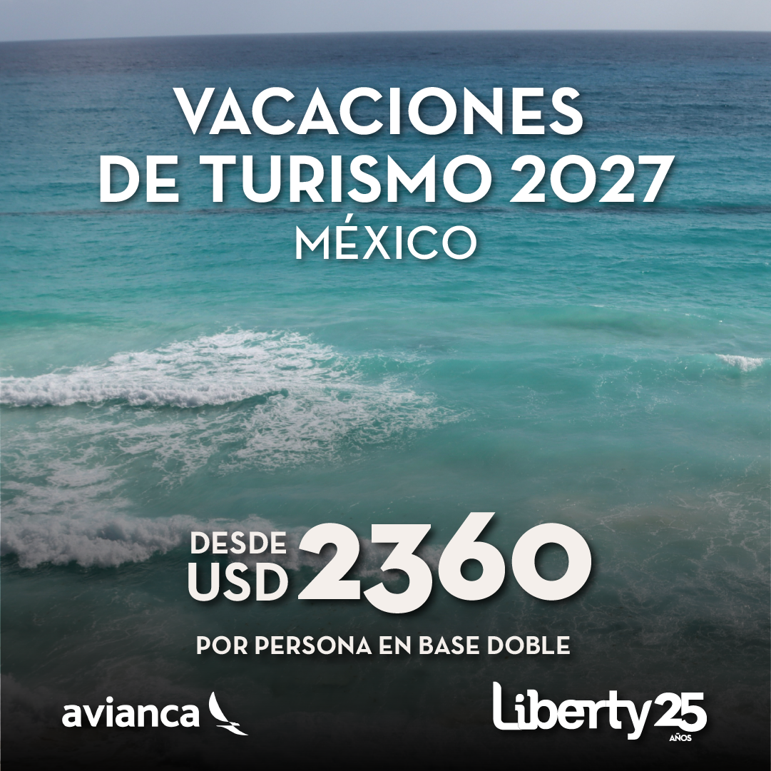 Imagen de MÉXICO – VACACIONES DE TURISMO 2027