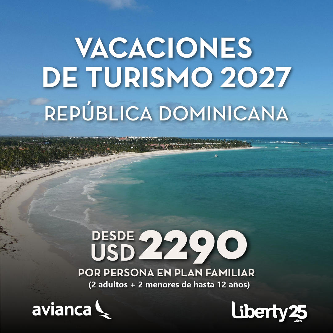Imagen de República Dominicana – VACACIONES DE TURISMO 2027