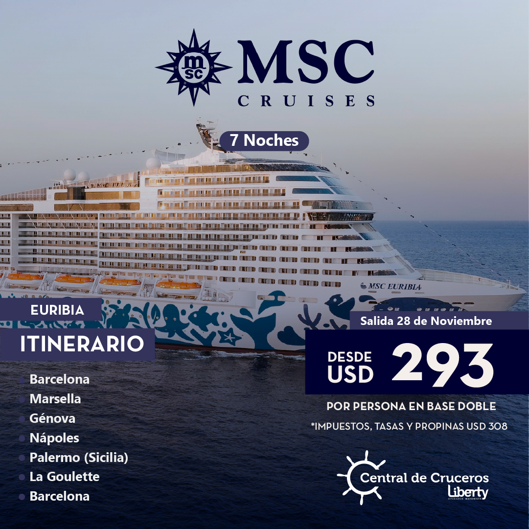 Imagen de MSC Cruises — Euribia