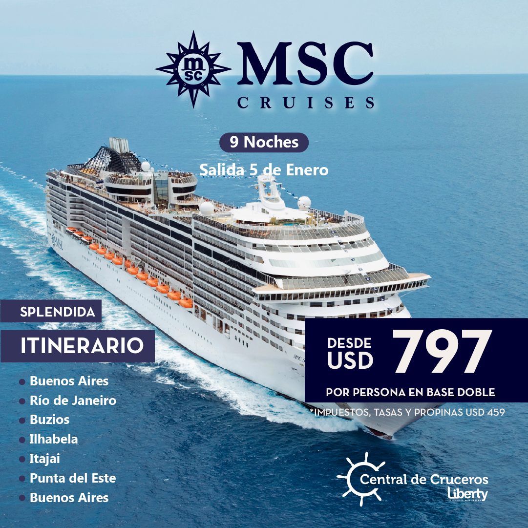 Imagen de MSC Cruises — Splendida