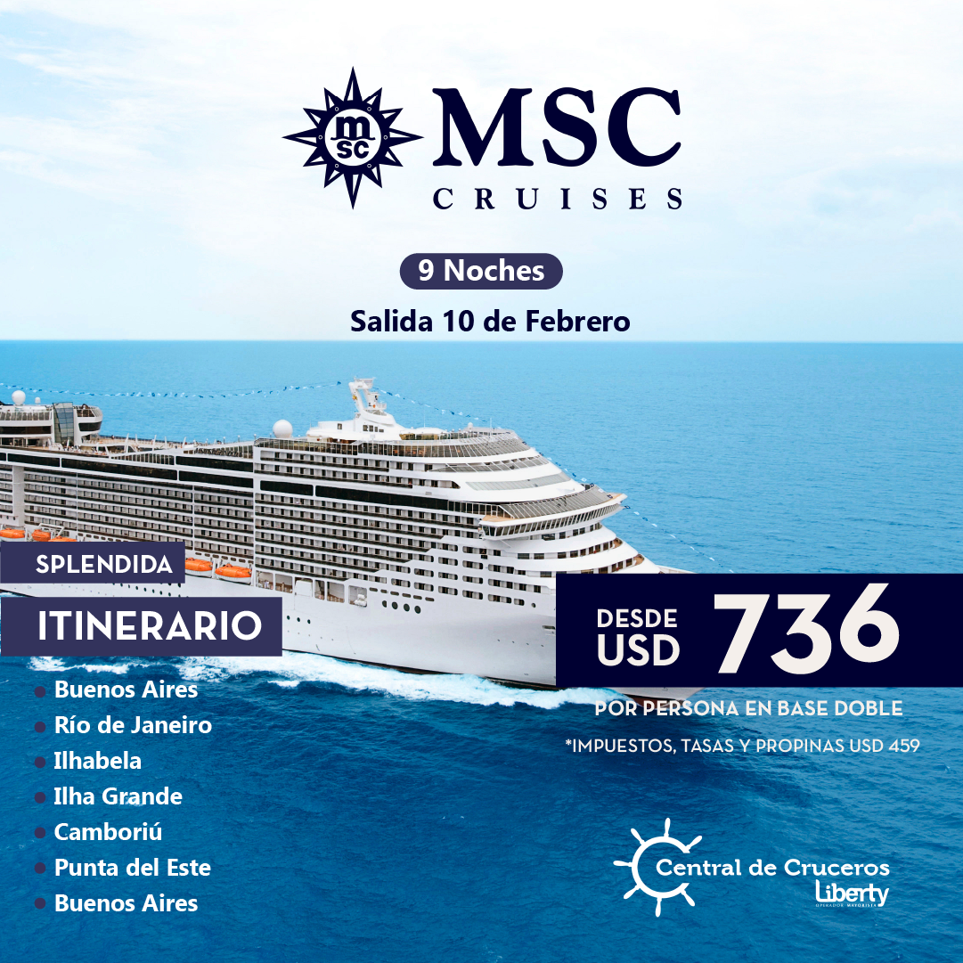 Imagen de MSC Cruises — Splendida