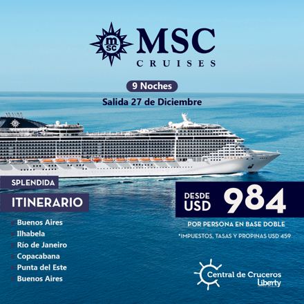 Imagen de MSC Cruises — Splendida